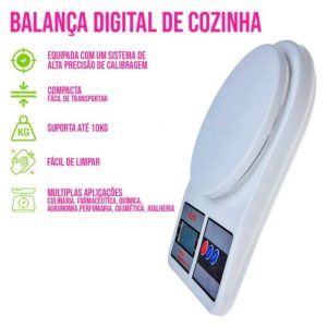 Balança de Precisão Digital para Joias Cozinha e etc - Pesa Até 10kg