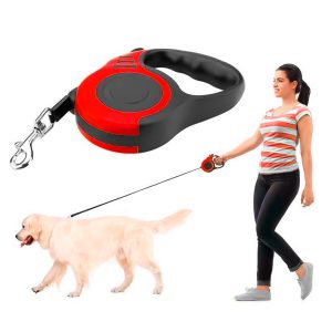 Guia Retrátil Para Cães, Gatos, Resistente 3 Metros