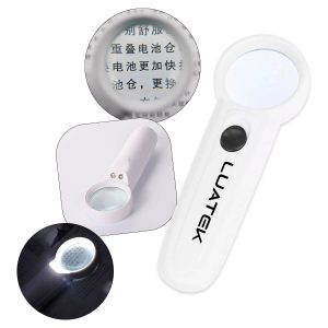 Lupa de Mão com Led [8x]