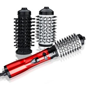 Escova Rotativa Giratória 1200W – Alisa, Modela e Dá Volume com Acabamento Profissional