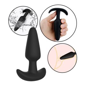 Plug em Silicone Ergonômico Aveludado Flexível Confortável e Estimulante Prazer Intenso Para Iniciantes e Experts