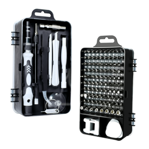 Kit Chaves 115 Em 1 Para Reparo Profissional De Eletrônicos