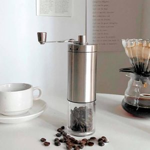 Moedor De Café Manual Ajustável Portátil 7 Níveis De Moagem