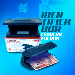 Detector Identificador De Notas E Documentos Falsos Bivolt