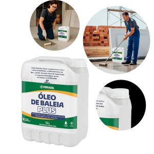 Óleo De Baleia Plus Resina Multiuso, Incolor e Alcalirresistente 18 Litros